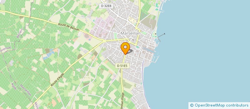 localisation de l'entreprise MONSIEUR PIERRETTE BOUSSMART à MARSEILLAN