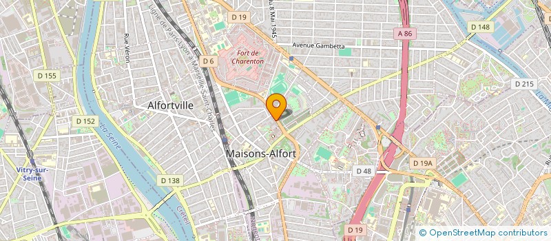 localisation de l'entreprise MONSIEUR PIERRIC CHARDON  MAISONS-ALFORT