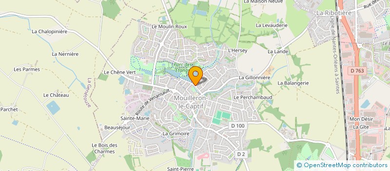 localisation de l'entreprise MONSIEUR PIERRIC GASSION à MOUILLERON-LE-CAPTIF