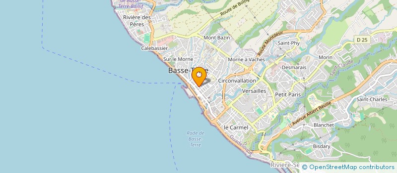 localisation de l'entreprise MONSIEUR PIERRIC GIROU  BASSE-TERRE