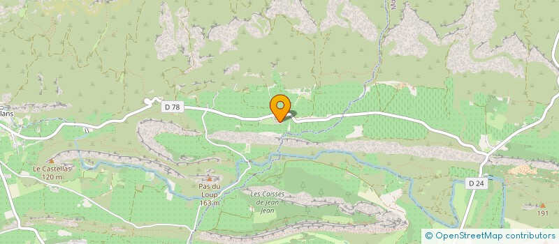 localisation de l'entreprise MONSIEUR PIERRIC LE JOLIFF  LES BAUX-DE-PROVENCE