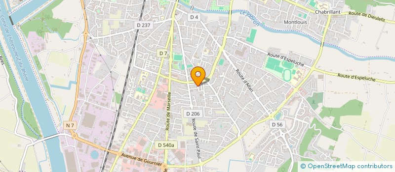 localisation de l'entreprise MONSIEUR PIERRIC THEPAUT  MONTELIMAR