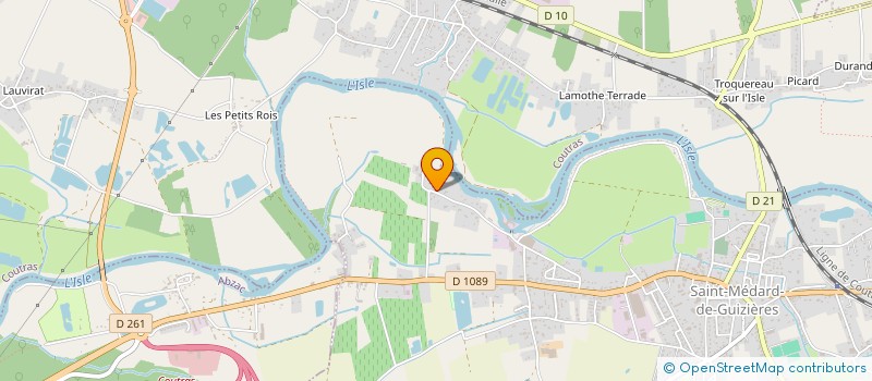 localisation de l'entreprise MONSIEUR PIERRICK ABEL  LES PEINTURES