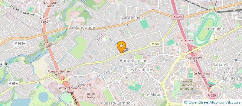 localisation de l'entreprise MONSIEUR PIERRICK ADJUTOR à TOULOUSE