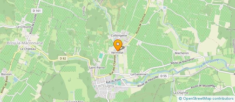 localisation de l'entreprise MONSIEUR PIERRICK ARNAUD à LUGNY
