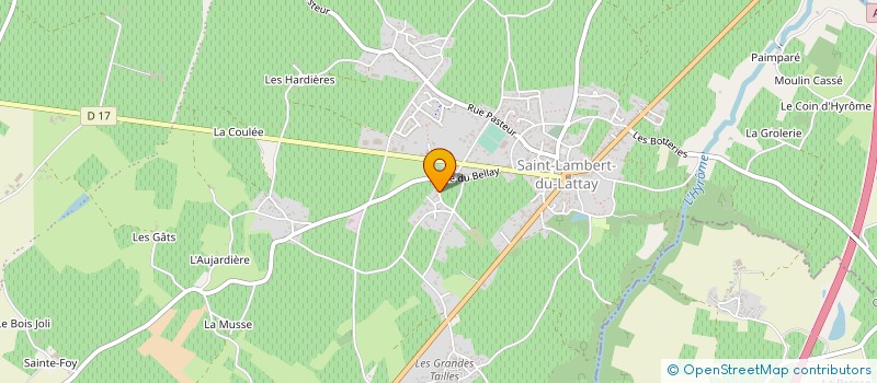 localisation de l'entreprise MONSIEUR PIERRICK AUDIAU à VAL-DU-LAYON