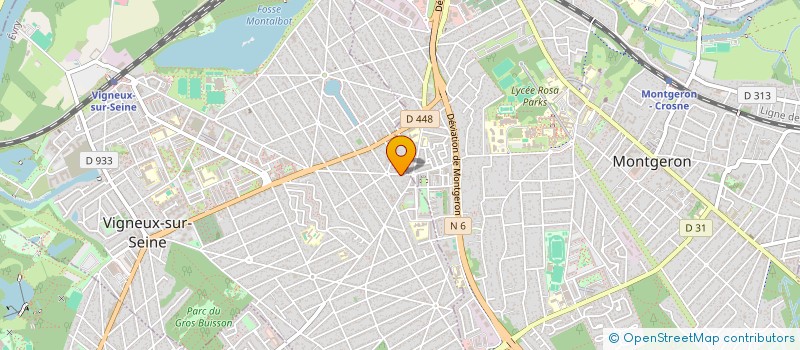 localisation de l'entreprise MONSIEUR PIERRICK AUGUSTIN  VIGNEUX-SUR-SEINE