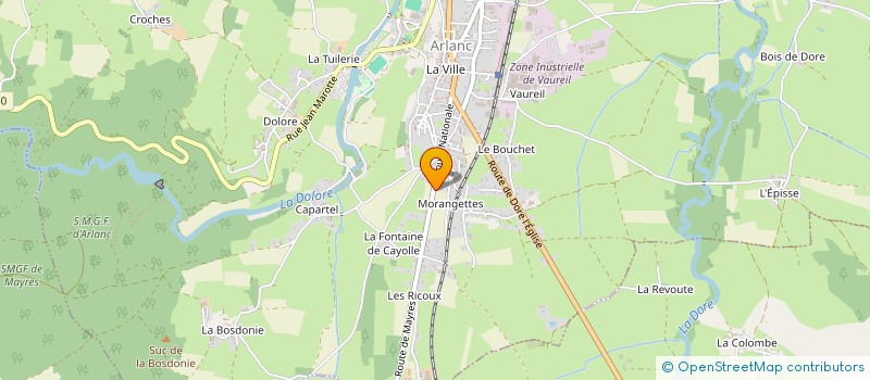 localisation de l'entreprise MONSIEUR PIERRICK BATISSE  MAYRES