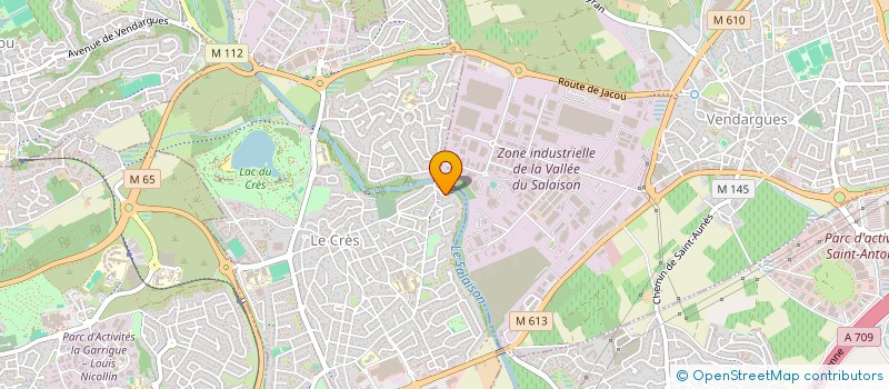 localisation de l'entreprise MONSIEUR PIERRICK BERENGUER  TEYRAN