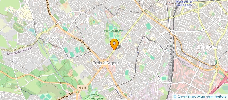 localisation de l'entreprise MONSIEUR PIERRICK BERETTA à MONTPELLIER