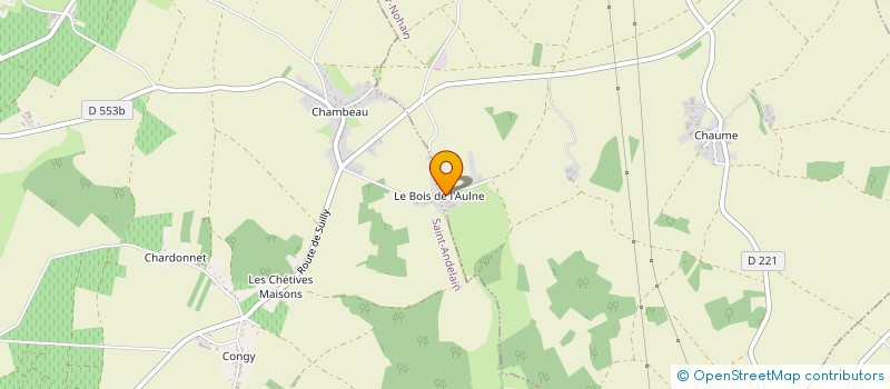 localisation de l'entreprise MONSIEUR PIERRICK BIDEL à SAINT-QUENTIN-SUR-NOHAIN