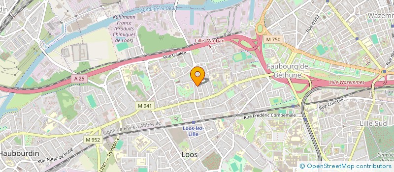 localisation de l'entreprise MONSIEUR PIERRICK BLANDIN DE CHALAIN  LOOS