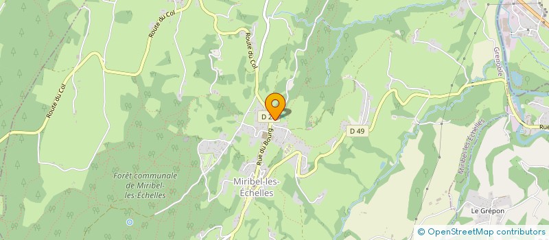 localisation de l'entreprise MONSIEUR PIERRICK BOUCHERAS  SAINT-LAURENT-DU-PONT