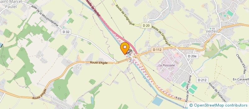 localisation de l'entreprise MONSIEUR PIERRICK BRENAC  GAURE