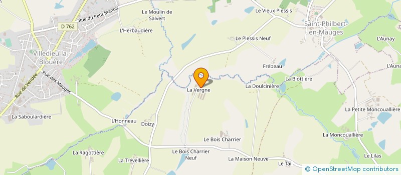 localisation de l'entreprise MONSIEUR PIERRICK BRIN à SEVREMOINE