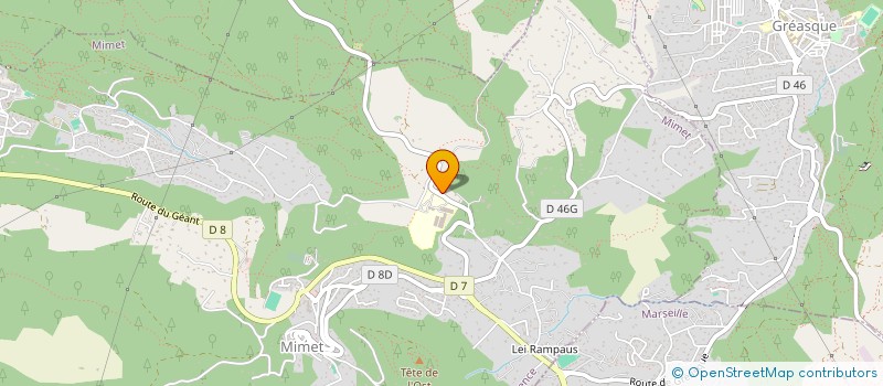 localisation de l'entreprise MONSIEUR PIERRICK CASAS  GREASQUE