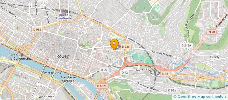 localisation de l'entreprise MONSIEUR PIERRICK CHAUVET  ROUEN