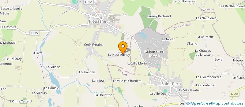 localisation de l'entreprise MONSIEUR PIERRICK COLLET à PLOUASNE
