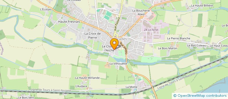 localisation de l'entreprise MONSIEUR PIERRICK COQUARD à LOIREAUXENCE