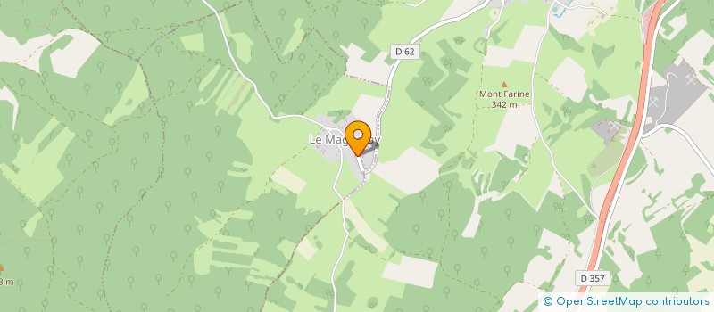 localisation de l'entreprise MONSIEUR PIERRICK DEBIERRE  LE MAGNORAY