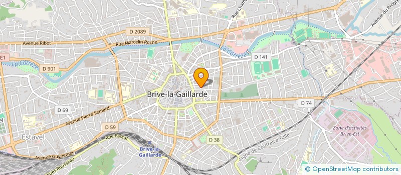 localisation de l'entreprise MONSIEUR PIERRICK DEMEULIER  BRIVE-LA-GAILLARDE