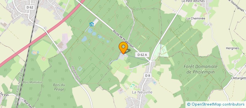 localisation de l'entreprise MONSIEUR PIERRICK DUPONT  LA NEUVILLE