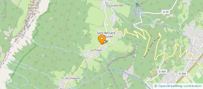 localisation de l'entreprise MONSIEUR PIERRICK FINE  SAINT-MARTIN-D'HERES