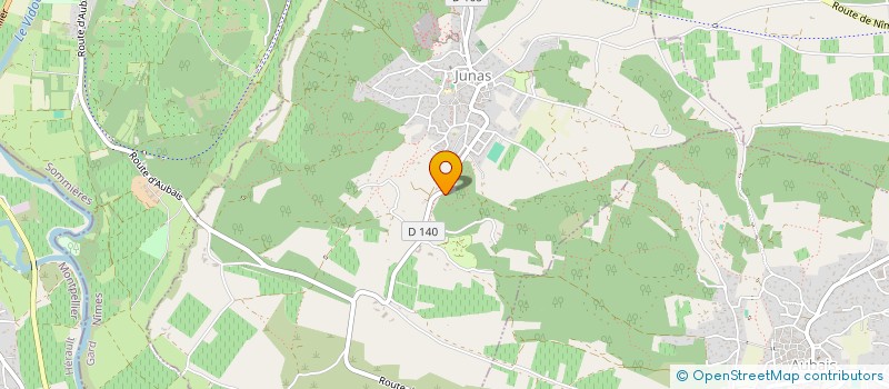 localisation de l'entreprise MONSIEUR PIERRICK GARCIA à JUNAS
