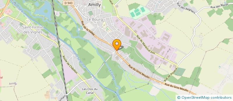 localisation de l'entreprise MONSIEUR PIERRICK GARNIER à AMILLY