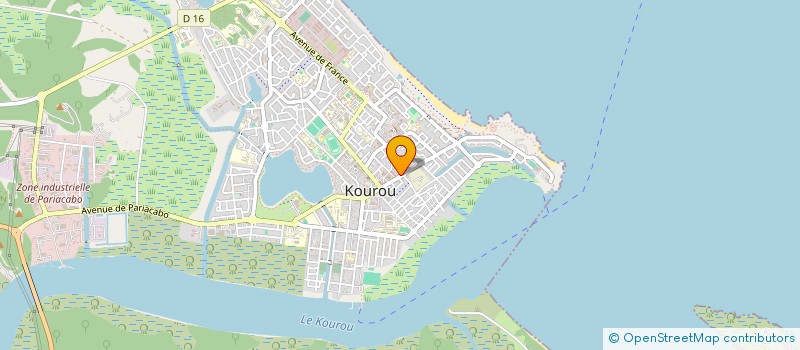 localisation de l'entreprise MONSIEUR PIERRICK GATEAU  KOUROU