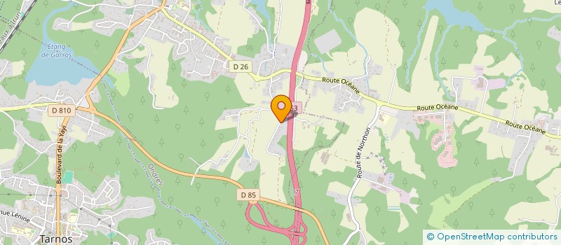 localisation de l'entreprise MONSIEUR PIERRICK GAUTIER  ONDRES