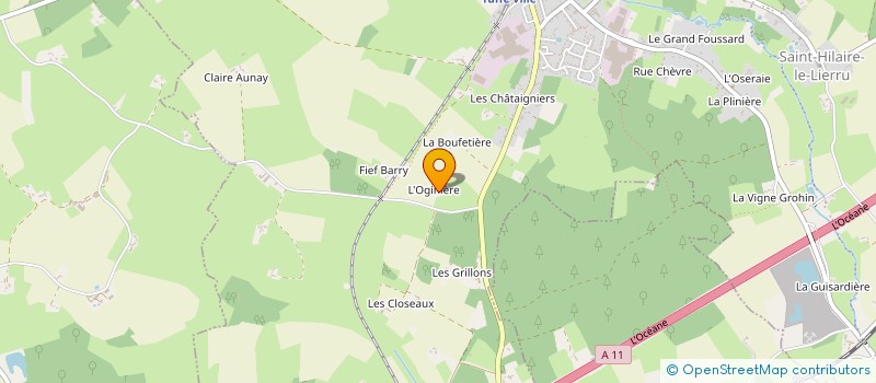 localisation de l'entreprise MONSIEUR PIERRICK GEFFROY à TUFFE-VAL-DE-LA-CHERONNE