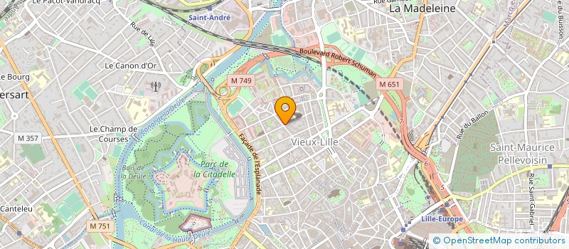localisation de l'entreprise MONSIEUR PIERRICK GICQUELAIS à LILLE