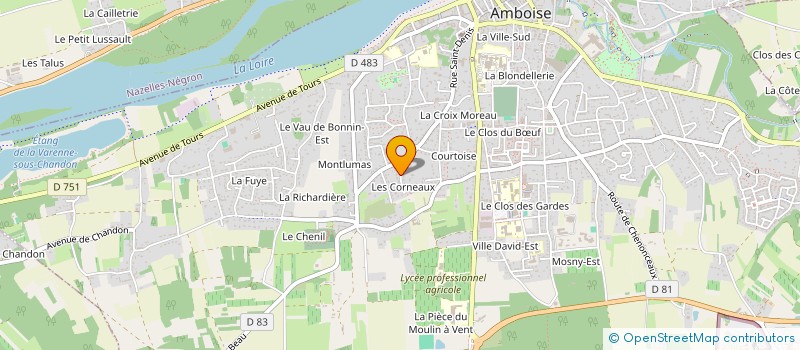 localisation de l'entreprise MONSIEUR PIERRICK GILLET  AMBOISE