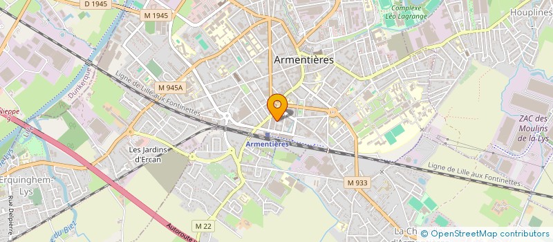 localisation de l'entreprise MONSIEUR PIERRICK GODIN  NIEPPE