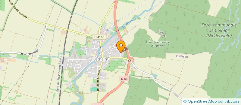 localisation de l'entreprise MONSIEUR PIERRICK GREINER  MITTELWIHR