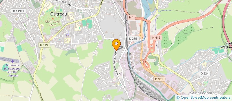 localisation de l'entreprise MONSIEUR PIERRICK GRESSIER  SAINT-LEONARD