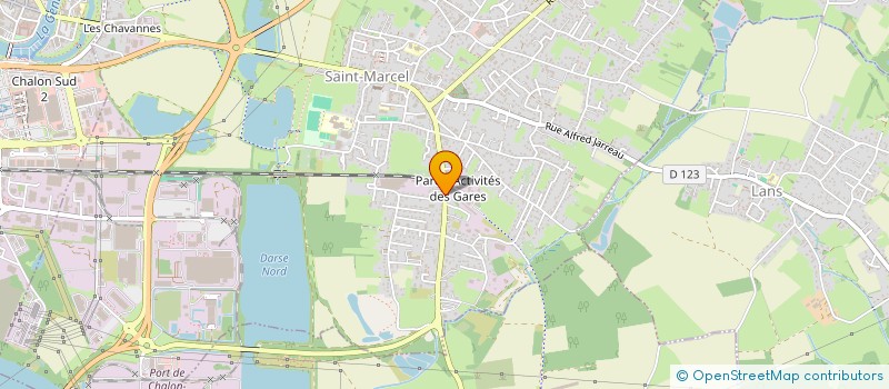 localisation de l'entreprise MONSIEUR PIERRICK GRILLARD à SAINT-MARCEL