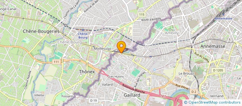 localisation de l'entreprise MONSIEUR PIERRICK GROSSIN  GAILLARD