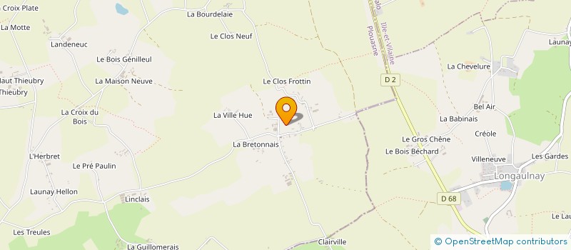 localisation de l'entreprise MONSIEUR PIERRICK GUEROC  PLOUASNE