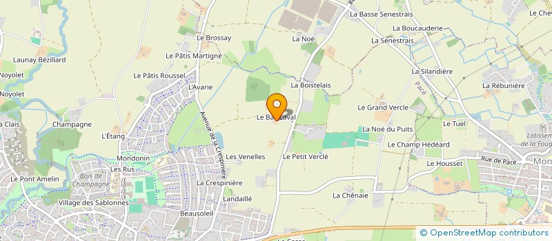 localisation de l'entreprise MONSIEUR PIERRICK GUIHARD  PACE