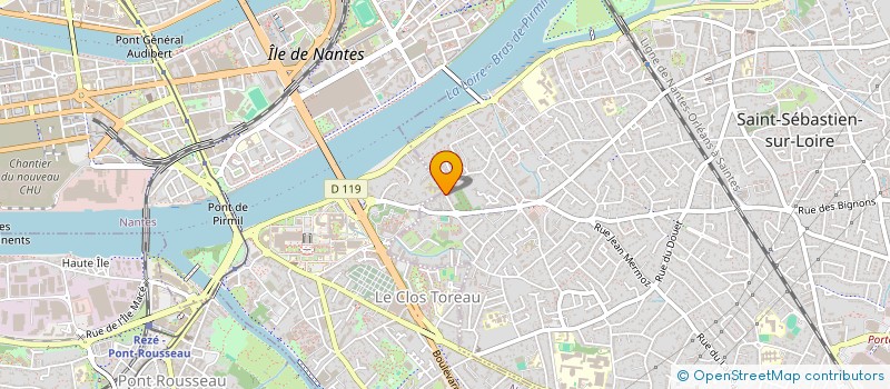 localisation de l'entreprise MONSIEUR PIERRICK HAUDEBERT à NANTES