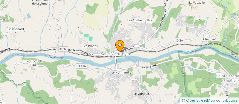 localisation de l'entreprise MONSIEUR PIERRICK HORBLIN à SAINT-JUNIEN