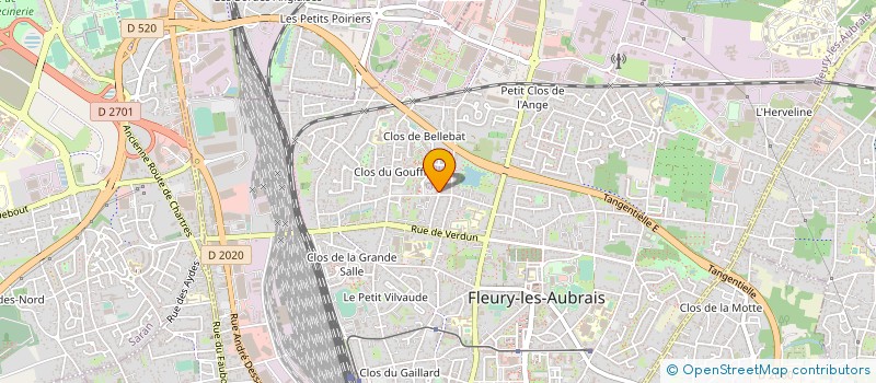 localisation de l'entreprise MONSIEUR PIERRICK JAHIER à FLEURY-LES-AUBRAIS