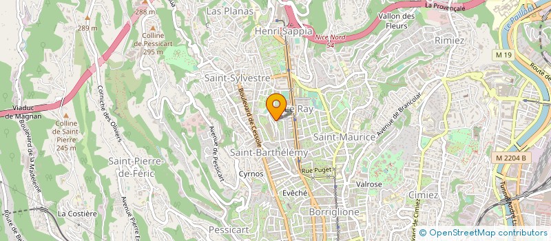 localisation de l'entreprise MONSIEUR PIERRICK LANDAIS à NICE