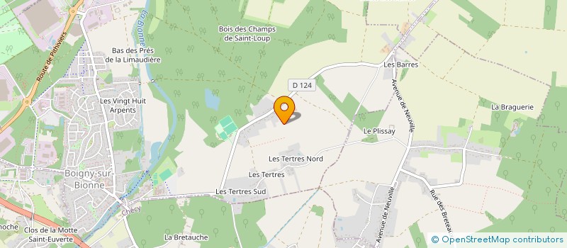 localisation de l'entreprise MONSIEUR PIERRICK LANDRE à BOIGNY-SUR-BIONNE
