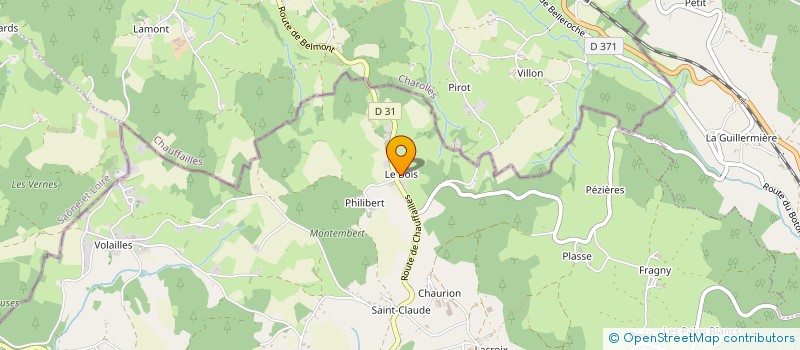 localisation de l'entreprise MONSIEUR PIERRICK LAPALUS  BELLEROCHE