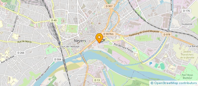 localisation de l'entreprise MONSIEUR PIERRICK LAUFERON à NEVERS