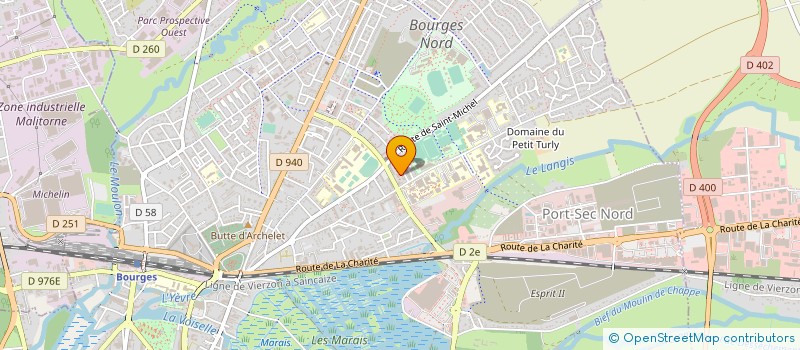 localisation de l'entreprise MONSIEUR PIERRICK LAVEAU à BOURGES