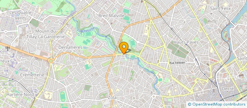 localisation de l'entreprise MONSIEUR PIERRICK LE CORRE à NANTES
